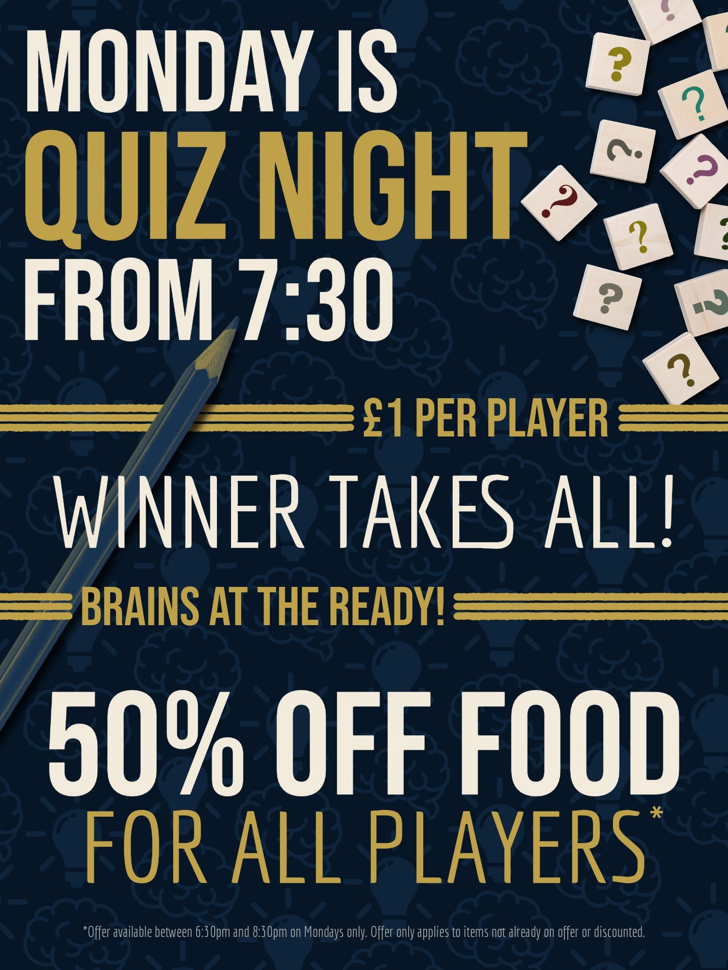 IT’S QUIZ NIGHT!