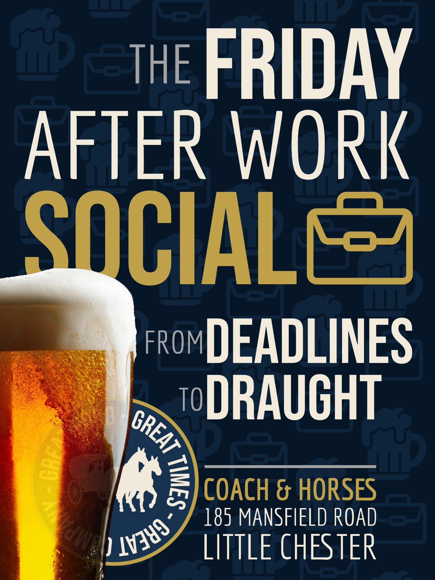 FRIDAY AFTER-WORK SOCIAL